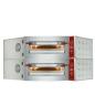 Preview: CGD/2-DG (25) Pizzaofen, Eck-Model, 2 Kammern 2x8 Pizzen Ø 350 mm